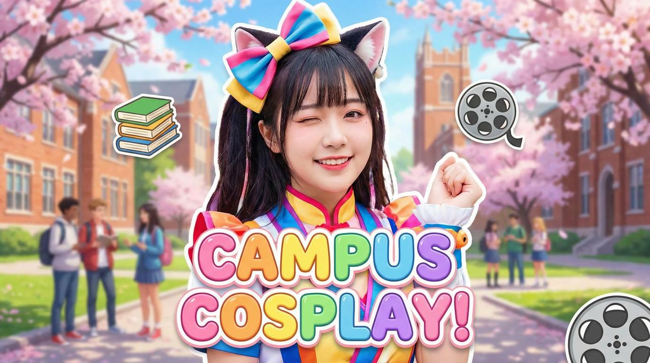 少女萝莉 - 叛逆女孩二次元cosplay传媒演示